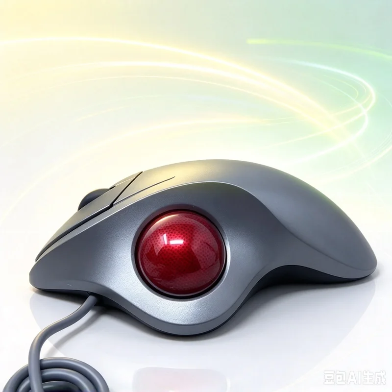 For Logitech Trackman Wheel T-BB18 Marble Optical Trackball Mouse 804360-1000 Tested