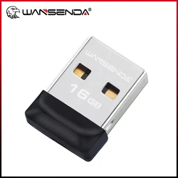 WANSENDA Super Mini USB Flash Drive Waterproof Pen Drive 8GB 16GB 32GB 64GB USB 2.0 Pendrive USB Memory Stick Thumbdrive