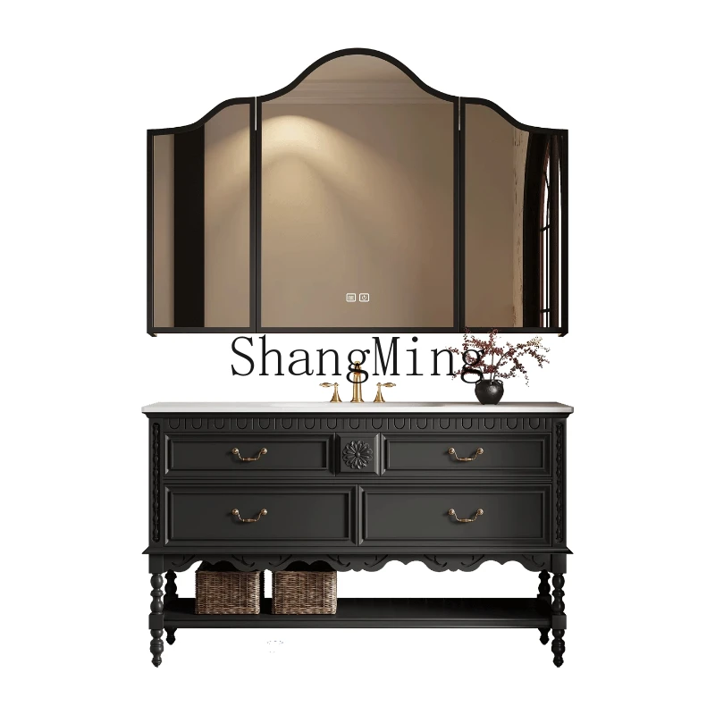 

SM floor-to-ceiling new bathroom cabinet combination bathroom washbasin cabinet