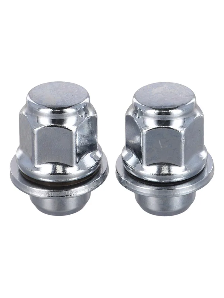 2PCS For Toyota For Lexus Chrome Lug  Steel Nuts 9094201033 Parts-Accessories OEM Number:90942-01033