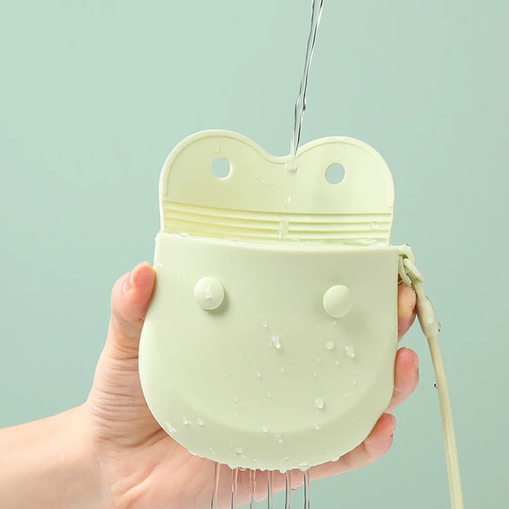 

Silicone Denture Case Portable Retainer Holder Waterproof Storage Box for Dentures Mouthguards Travel Outdoor Use