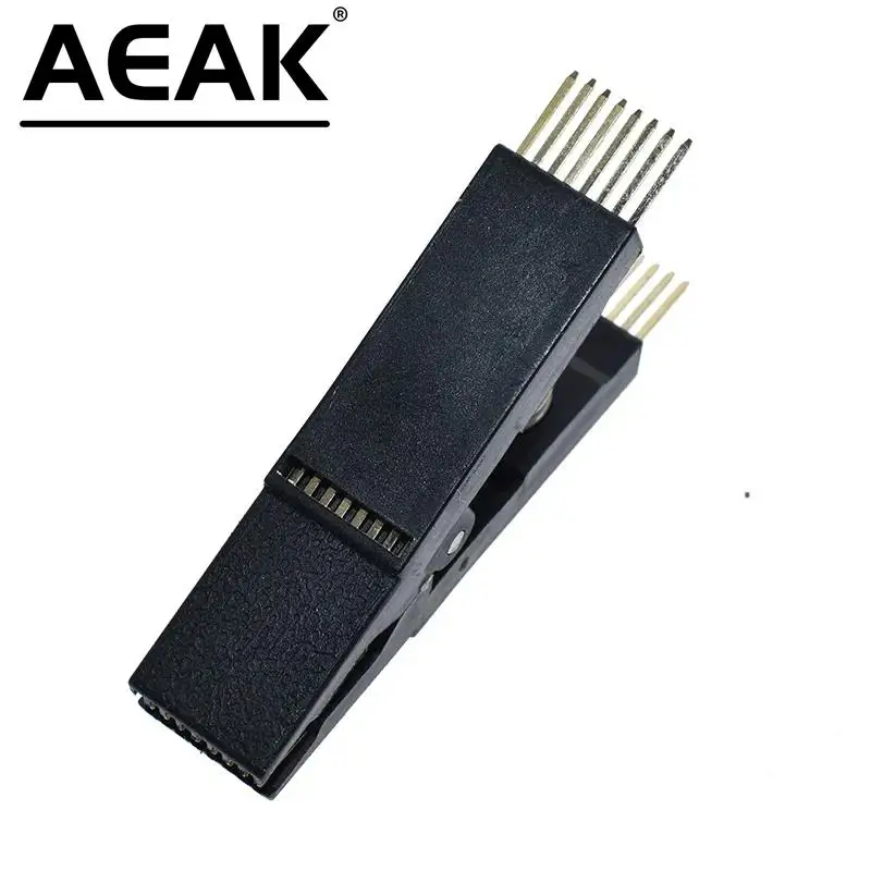 Programmer Testing Clip SOP8 SOP16 SOP SOIC 8 16 SOIC8 SOIC16 DIP8 DIP 8 Pin IC Test Clamp AEAK