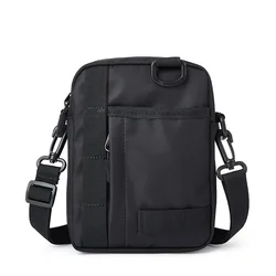 Men's one shoulder mini hanging bag Oxford cloth small backpack lightweight crossbody bag fashionable and casual commuting bag