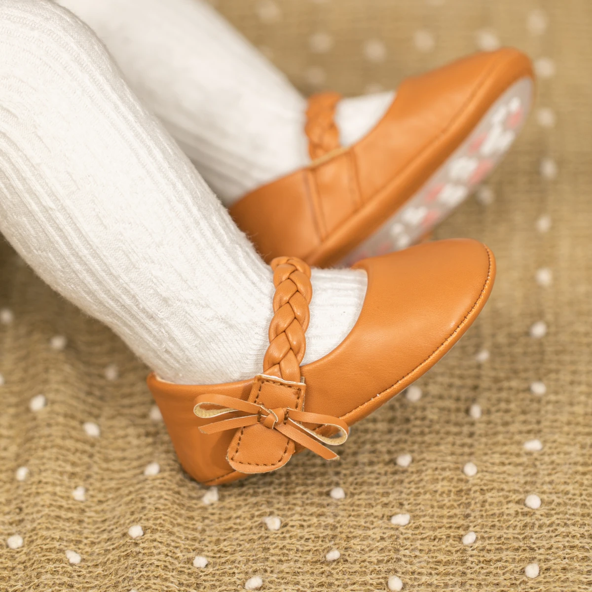 Baby\'s First Pair of Toddler Shoes Baby Girls Shoes Rubber material Breathable Non-slip Girls Fashion Shoes Princess Lace Style