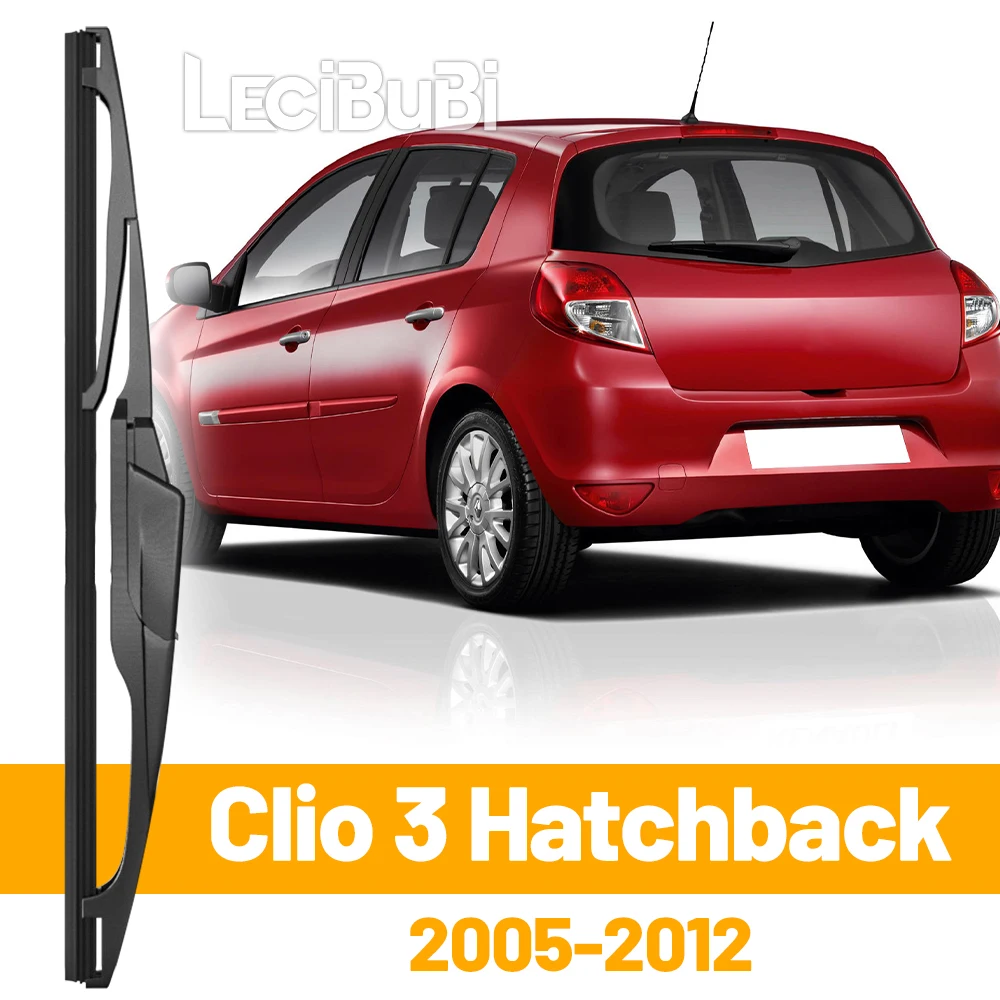Für Renault Clio 3 Fließheck 2005-2012 2006 2007 Heckscheibe Scheibenwischerblatt Heckklappe Fensterwischer Zubehör