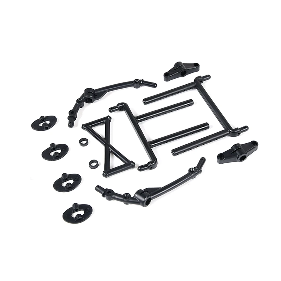 KKZ-Car Body Bracket Kit Frame Shield Fit for 1/5 HPI Baja 5B 5T SC Buggy Truck for BAHA 5T/5SC