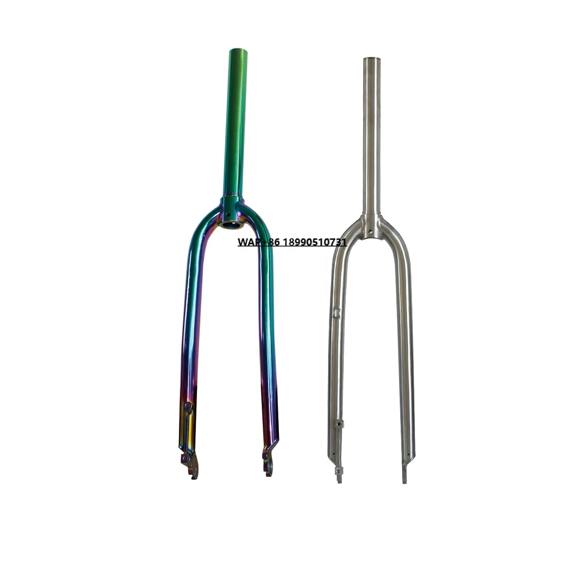 

MTB Bicycle Front Fork Mountain Bike Fork Titanium Light Front Fork