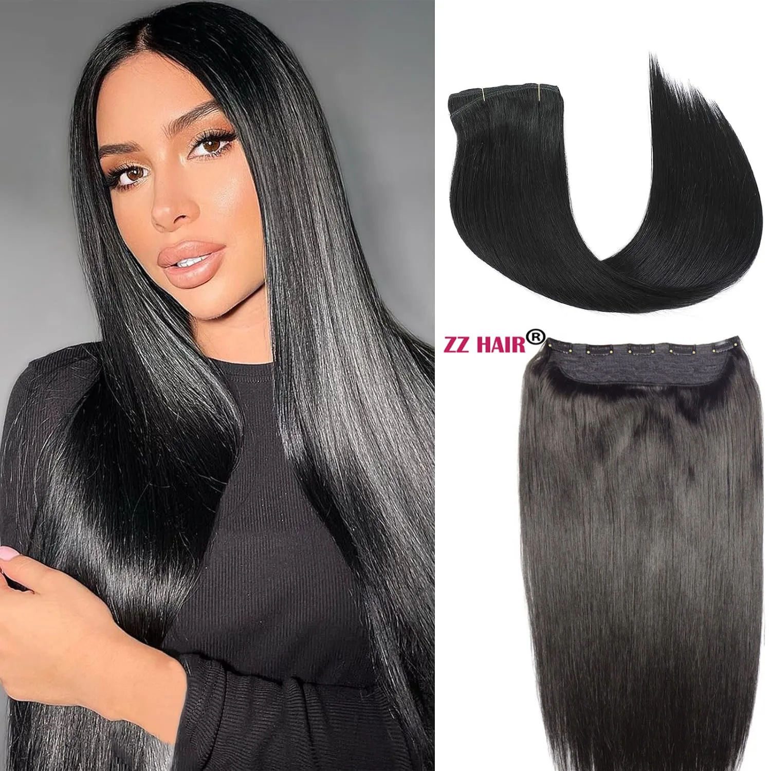 100% Brazilian Human Remy Hair Extensions 16