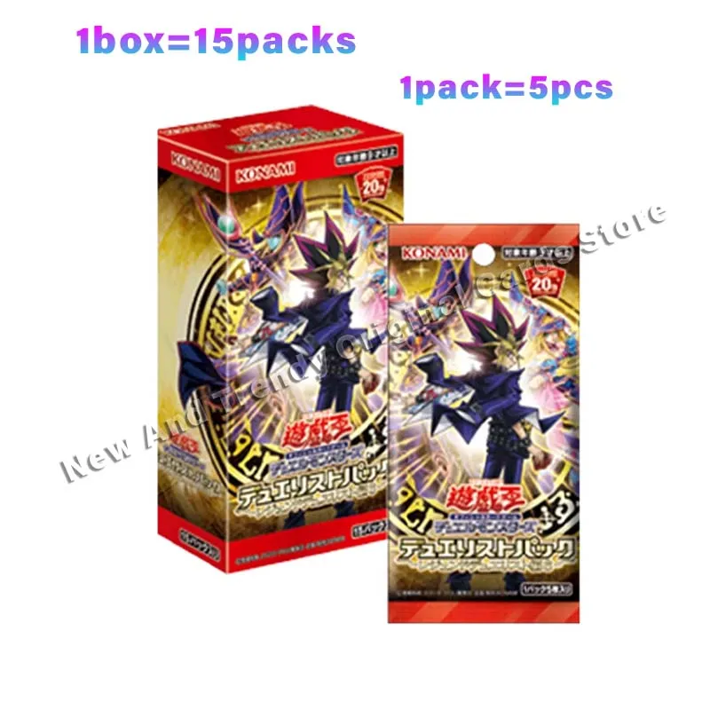 Original Yu-gi-oh 20th Anniversary Duelists Part 6 DP23 Supplement Pack TCG Card Limited Collection Holiday Gift