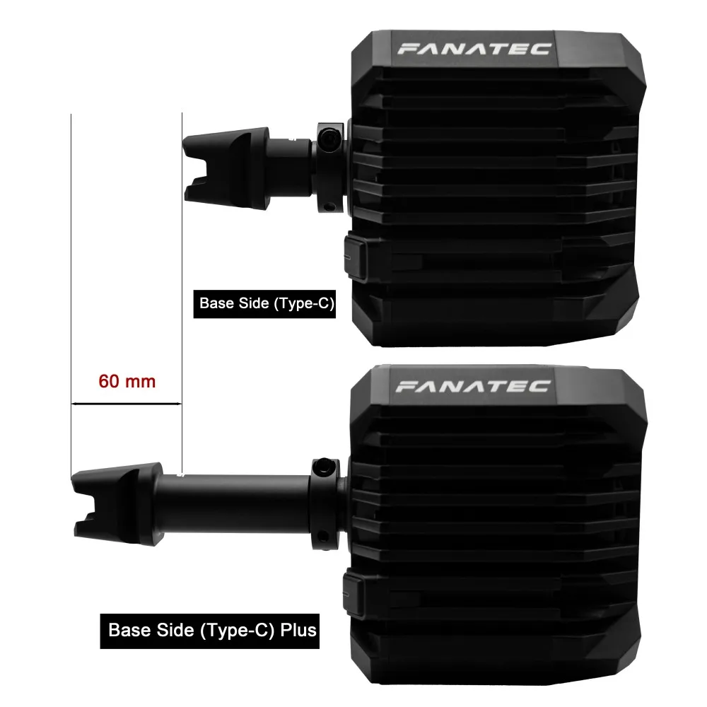 متوفر في المخزون حزمة Simube QR2 / QR2 Pro (Type-C)_PLUS، إصدار سريع لجانب عجلة Fanatec QR2 Pro وجانب قاعدة QR2 (منفذ النوع C)