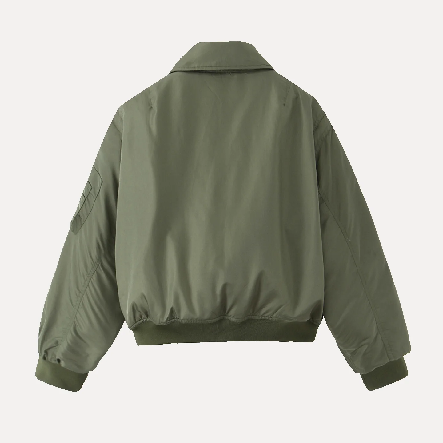 Casual Retro Biker Sle Jaet Baumwolle Mantel frauen Herbst Neue Faion Ele Freizeit Zipper Verschluss Lange Sve Farbe