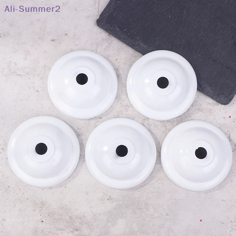 【Summer2】5PCS Small Ceiling Cover DIY Convex Decorative Cover Middle Hole 10mm Ceiling Lamp Wall Lamp Table Lamp Pendant Lamp