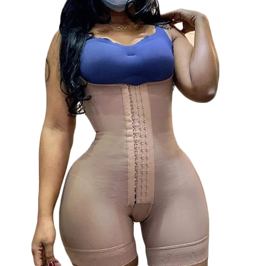 

Corset Faja Body Shaper Postpartum Girdles Colombianas Belly Control Bbl Stage 2 Bodysuit Reducing Shaping Shaperwear For Women