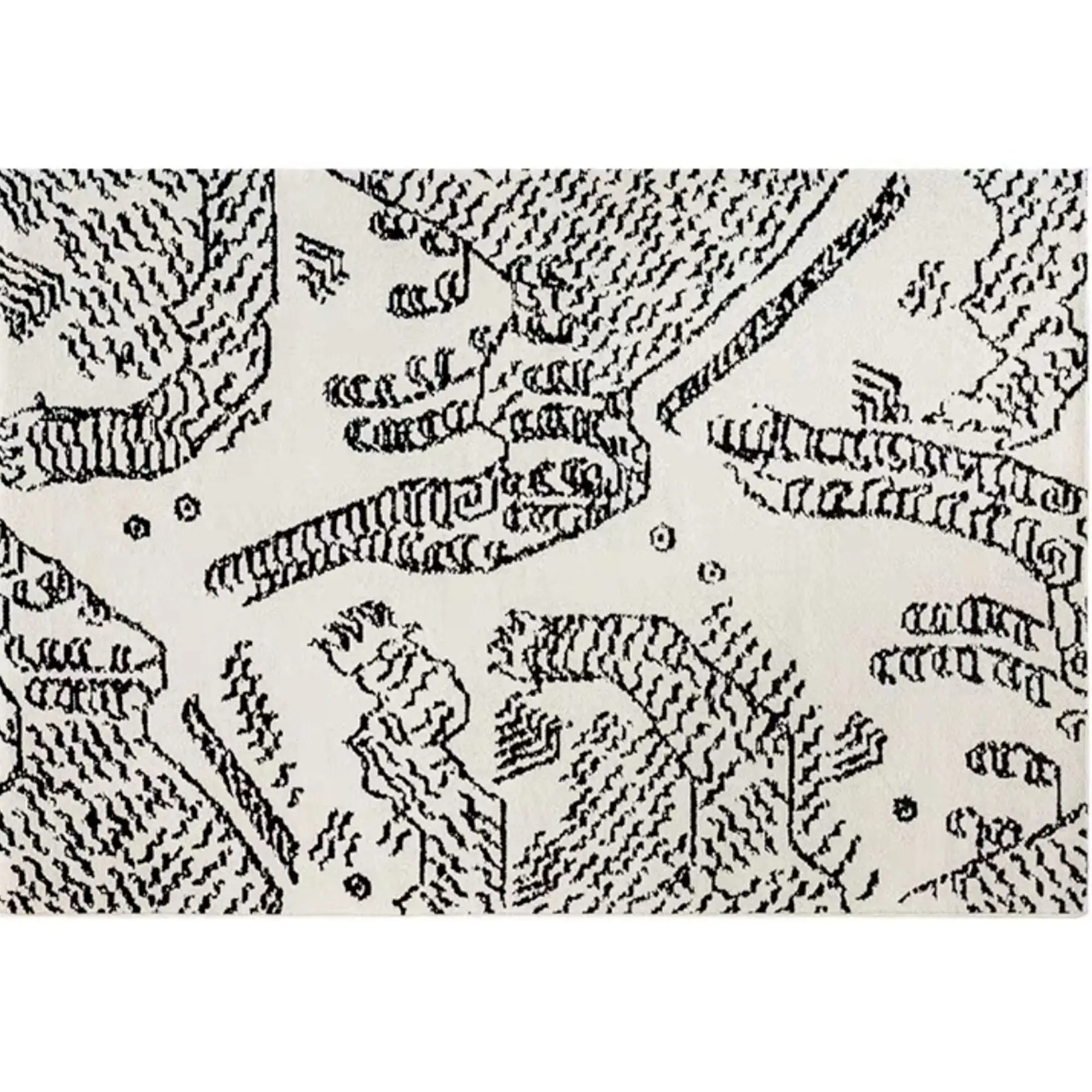 

Водонепроницаемый и противообрастающий ковер восточного тибетского тигра в стиле ретро для гостиной, высокий смысл света, роскошный французский ковер