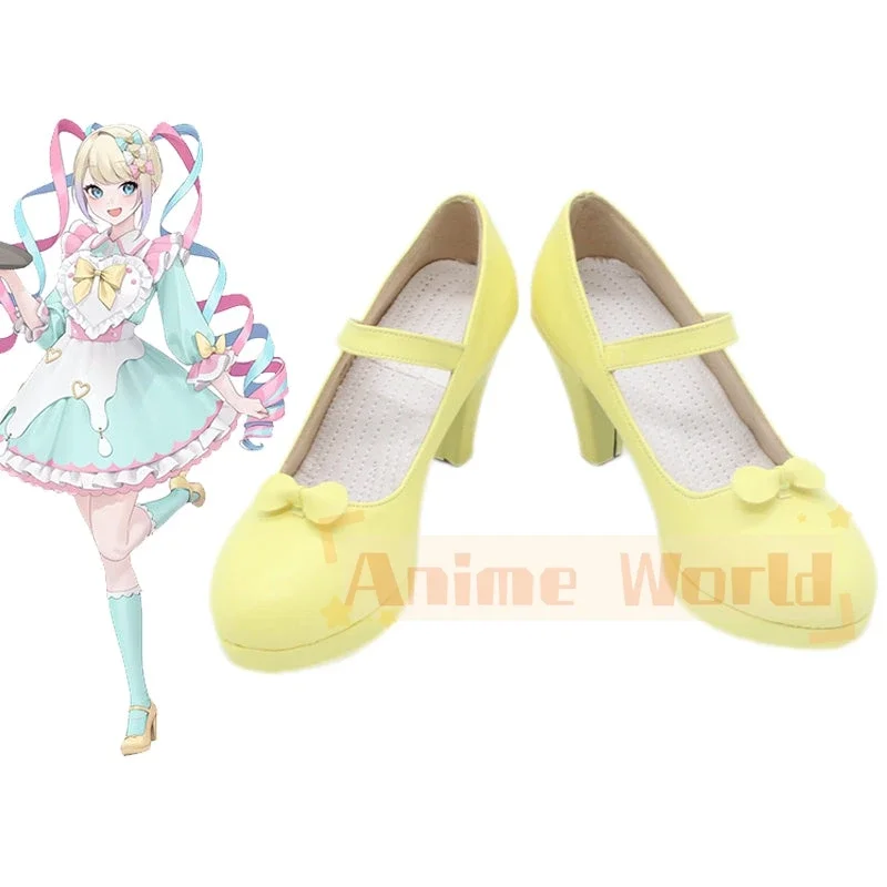 

Needy Streamer Overload MGkawaiiAngel-Chan KAngel Maid Dress Cosplay Shoes Halloween Carnival Boots Custom Made
