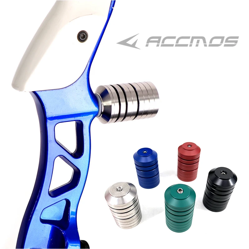 

Recurve Compound Bow Bow Stabilizer Weight Detachable Aluminum Alloy Counterweight for Archery Hunting