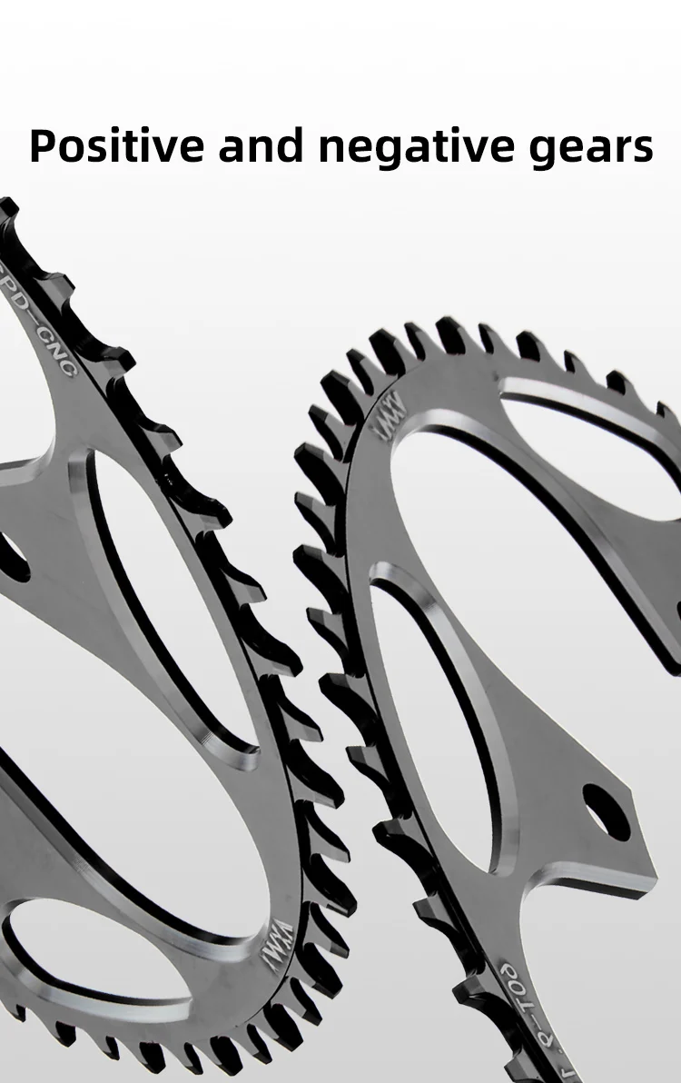 VXM Road Bicycle Folding Bike 130BCD Crank Aluminum Narrow Wide Chainring 38 42 48 52 60T Chainwheel Disc Sprocket Tooth Single