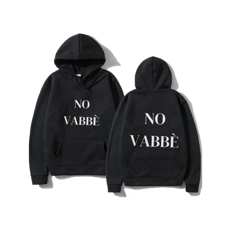 سويت شيرت رجالي بقلنسوة أبيض بدون VABBE بنمط مطبوع عالي الجودة من القطن كاجوال ملابس الشارع للارتداء اليومي وفي الهواء الطلق #2