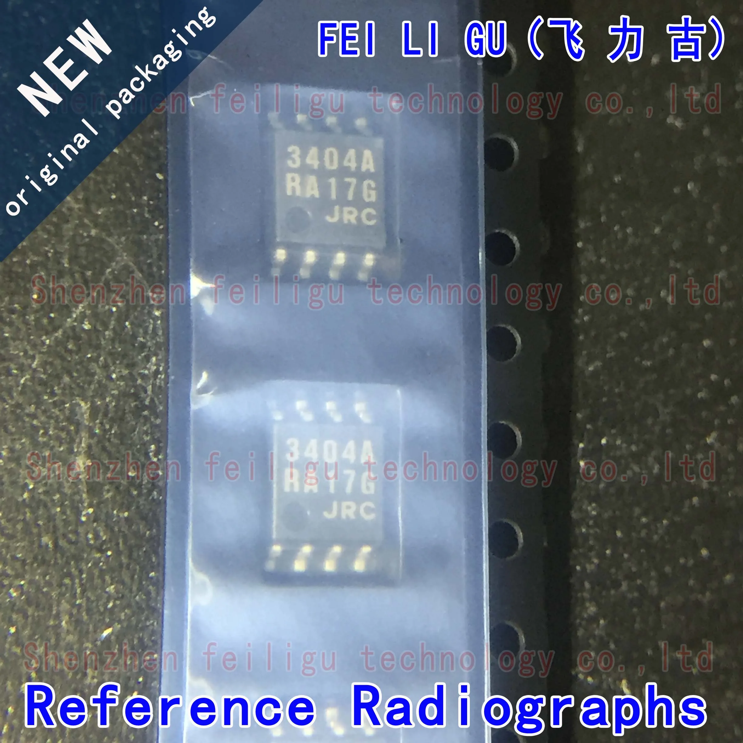 10/30/50/100PCS 100% New Original NJM3404AM-TE1 NJM3404AM NJM3404A Screen Printing:3404A Package:DMP8 Operational Amplifier Chip