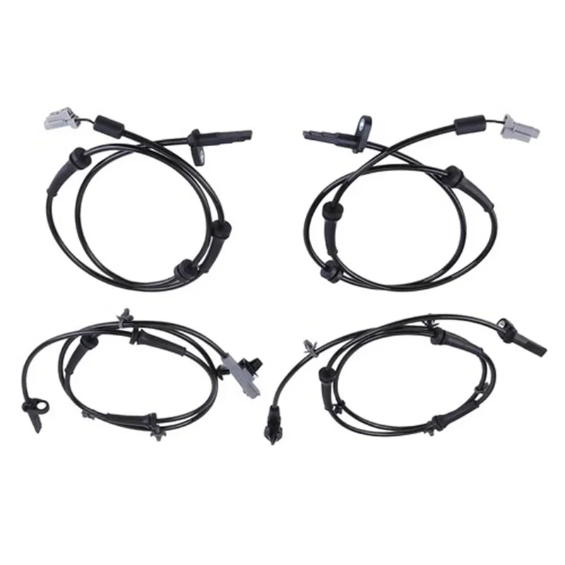 4Pcs ABS Wheel Speed Sensor Compatible for Altima 2007-2012 Replaces 47900-ZX70A 47901-ZX70A 47910-JA000