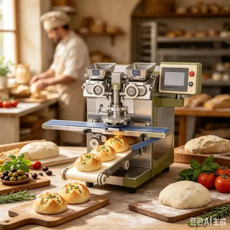 Stuffing Encrusting Machine Food Processing Machine Customized Filling Forming Equipment For Bakery Factory