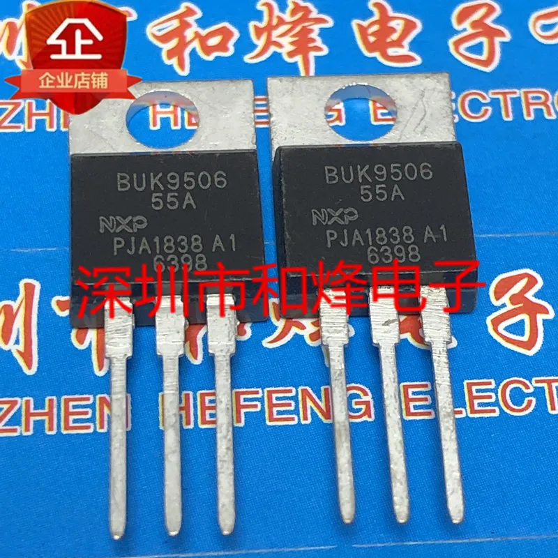 5PCS-10PCS BUK9506-55A  TO-220 55V 154A     New And Original On Stock