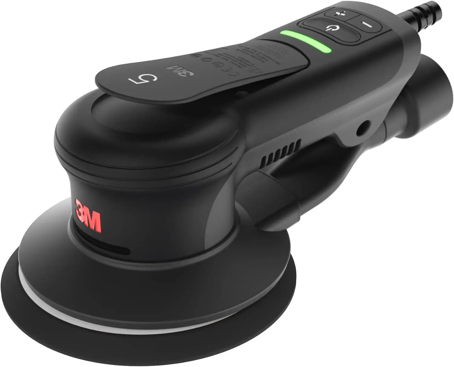 

3M Xtract Electric Random Orbital Sander, Ergonomic and Lightweight ROS, 88764, 6 in, Central Vacuum, 3/32 in Orbit, 110V, 350W