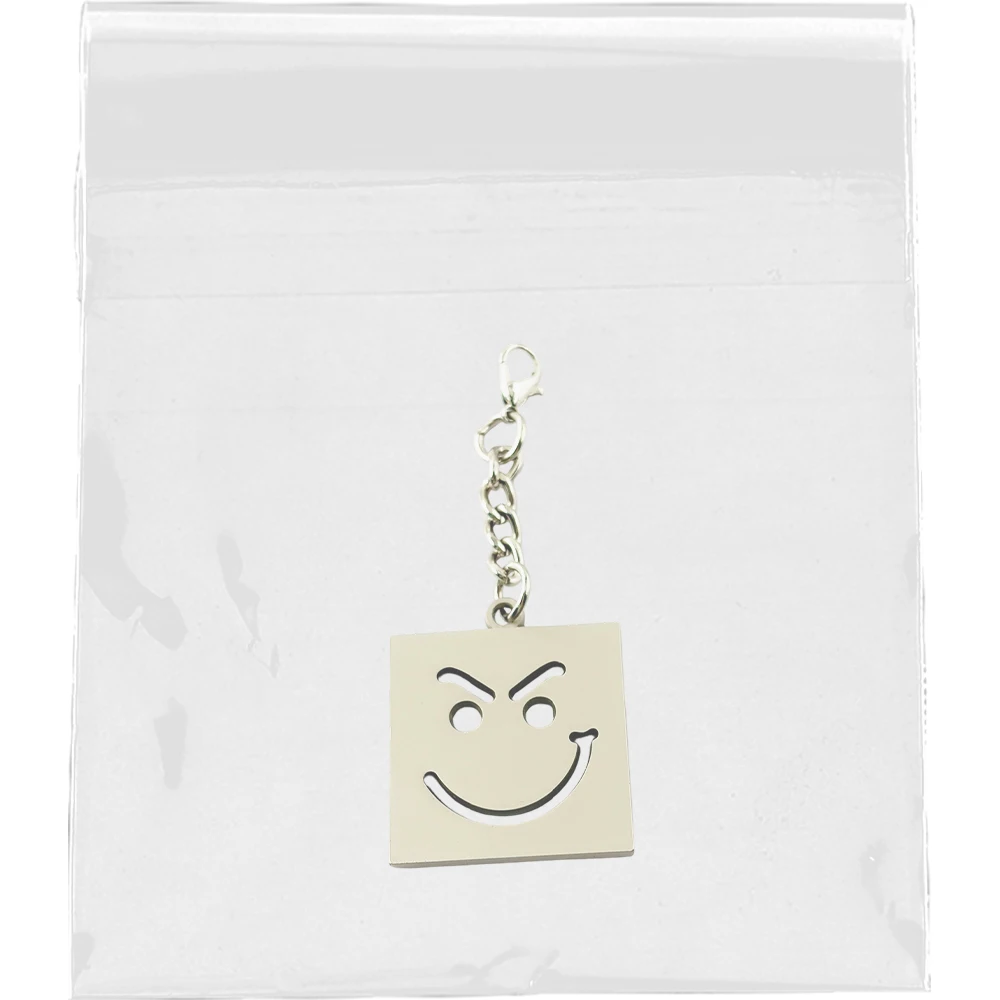 Band-Musik-Schlüsselanhänger-Set, modifizierter Bären-Smile-Face-Metallanhänger, Schlüsselring, Kreuz, Geschenk für Musikfans, Schmuck – Detail 17