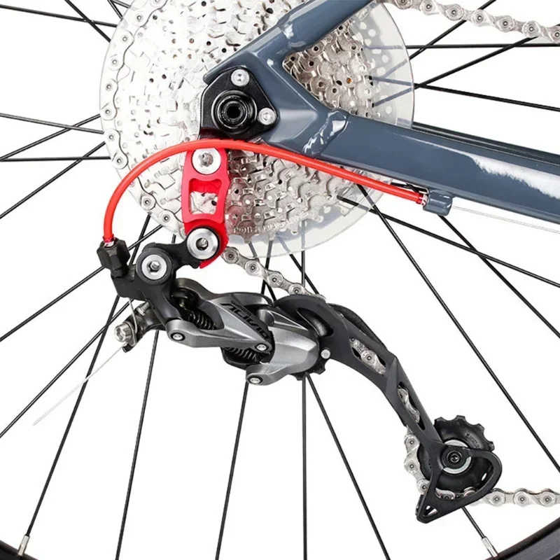 MTB Bike Road Bicycle Rear Derailleur Hanger Extension Speed Change Frame Gear Tail Hook Extender 40-56T Large Tooth Flywheel