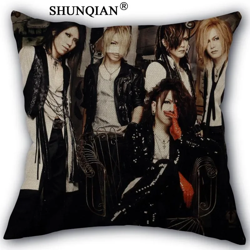 gazette uruha Pillow Cover Custom Cotton Linen Decorative Pillows Covers Case For Textiles Chair 45x45cm one side A1017