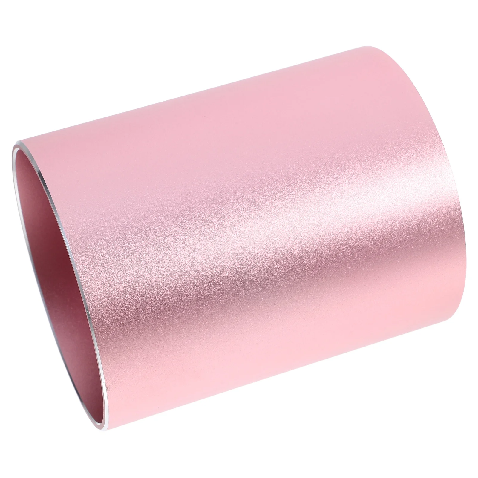 

Rinse Aluminum Alloy Pen Holder Organizer Desk Storage Container Pink Office