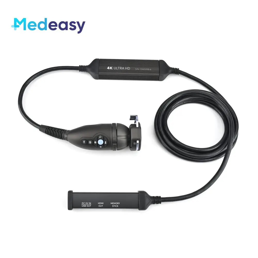 4K Medical Endoscopy Camera Record Function Portable ENT Endoscope Camera 4K with HDMI USB Outputs