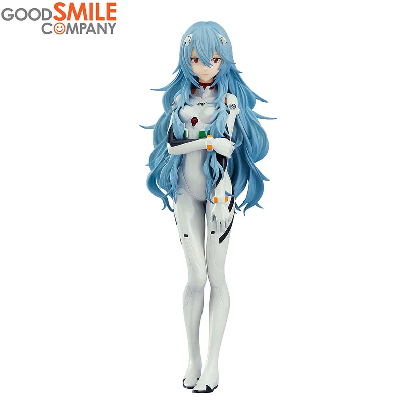 

In Stock Original GSC POP UP PARADE NEON GENESIS EVANGELION Ayanami Rei Ver. Anime Action Figure PVC Collection Model Toy