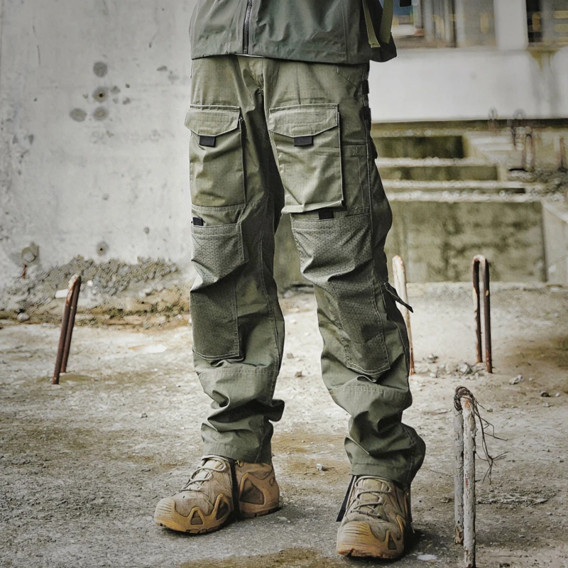 

Field Combat Tactical Pants Men's Multi-pocket Multicam Camouflage Training Work Trousers Outdoor Hunting Waterproof Cargo Pants