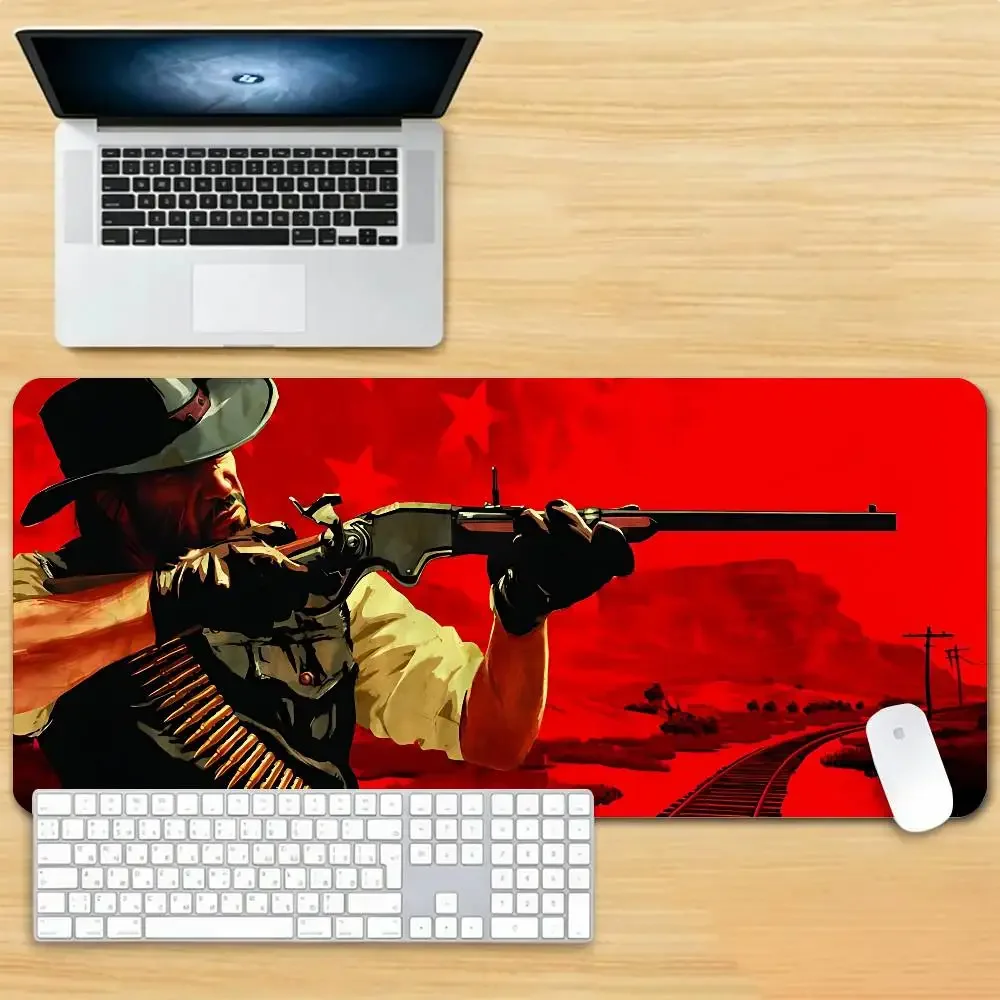 Game G-Red Dead-s Redemption 2 Gaming Mouse Pad Non-Slip Lock Stitched Edge Large Office Desk Mat For Computer And Keyboard