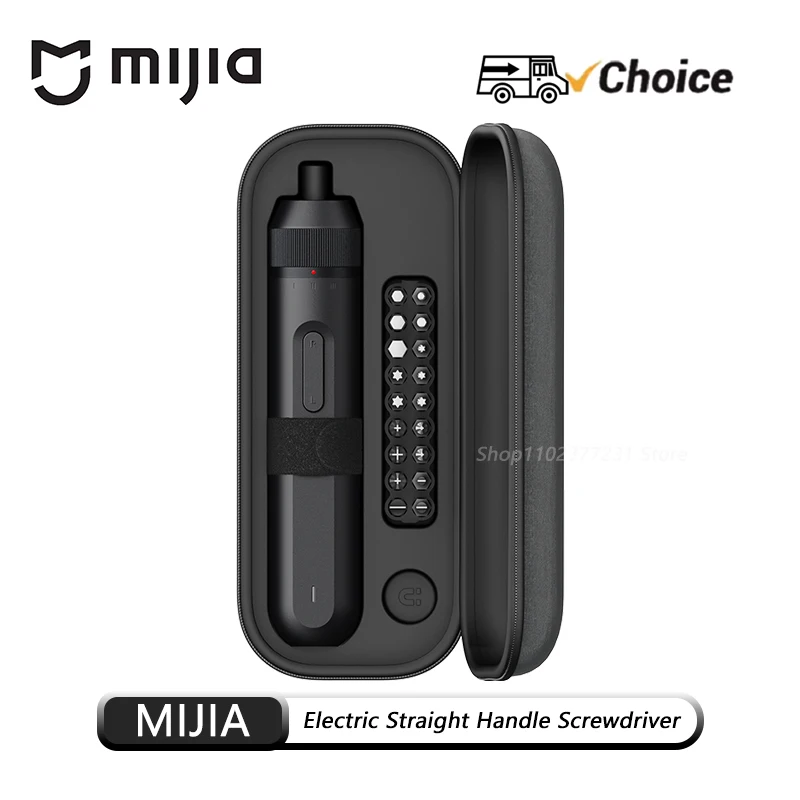 

Original NEW Mijia Electric Straight Handheld Screwdriver 18 bits 2000mAh Battery ​Precision 3 Torque Settings For Home Usage