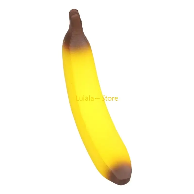 Y4QA Simulation Banana Stress Reliever Pinch Toy With Scented And Slow Rising Design For All Ages Hand Flexible Exercise