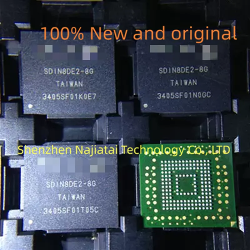 5PCS/LOT 100% New Original SDIN8DE2-8G SDIN8DE2 BGA153 IC Chip