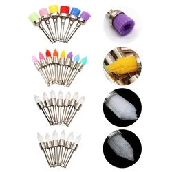 50pcs Colorful Dental Polishing Brush Polisher Prophy Rubber Cup Latch Nylon For Dentistry Lab