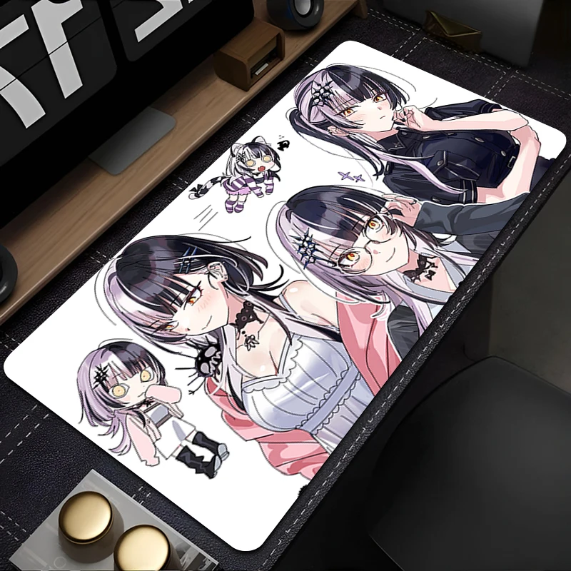 Mouse Pad Large Hololive Shiori Novella Gamer Keyboard Mat Pads Gaming Desk Protector Laptops Mousepad Deskmat PC Anime Mousepad