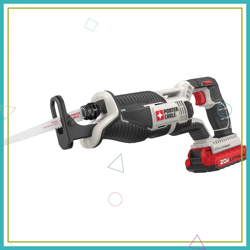 Sega alternativa a batteria MAX da 20 V, solo utensile - 3000 SPM, velocità variabile, cambio rapido della lama