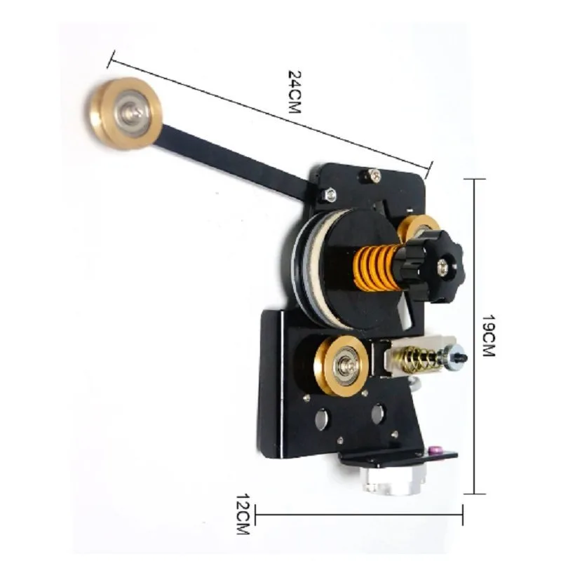 0.14mm to 1.2mm Coil Winder Device Mechanical Damping Tensor Tensioner Wire Winding Machine Part with Adjustable Tension Control