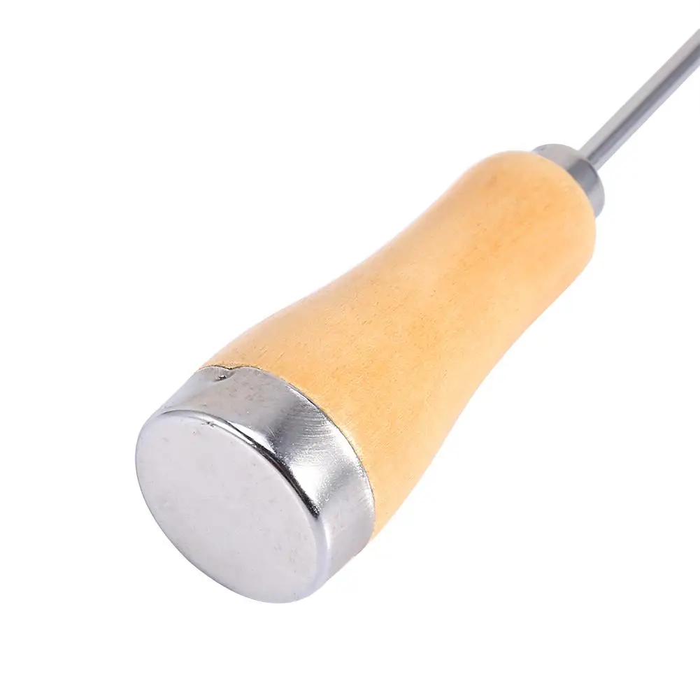 Stainless Steel  Pick with Wooden Handle - Cocktail & Fruit Bar Tool for Crushing & Breaking