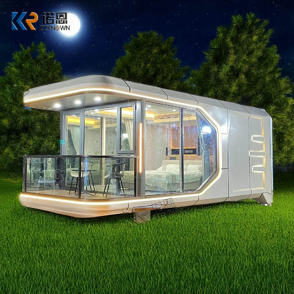 2026 New Mobile Home Modern Prefabricated Modular Residential Camp Prefab House With Steel Sandwich Panel for Hotels