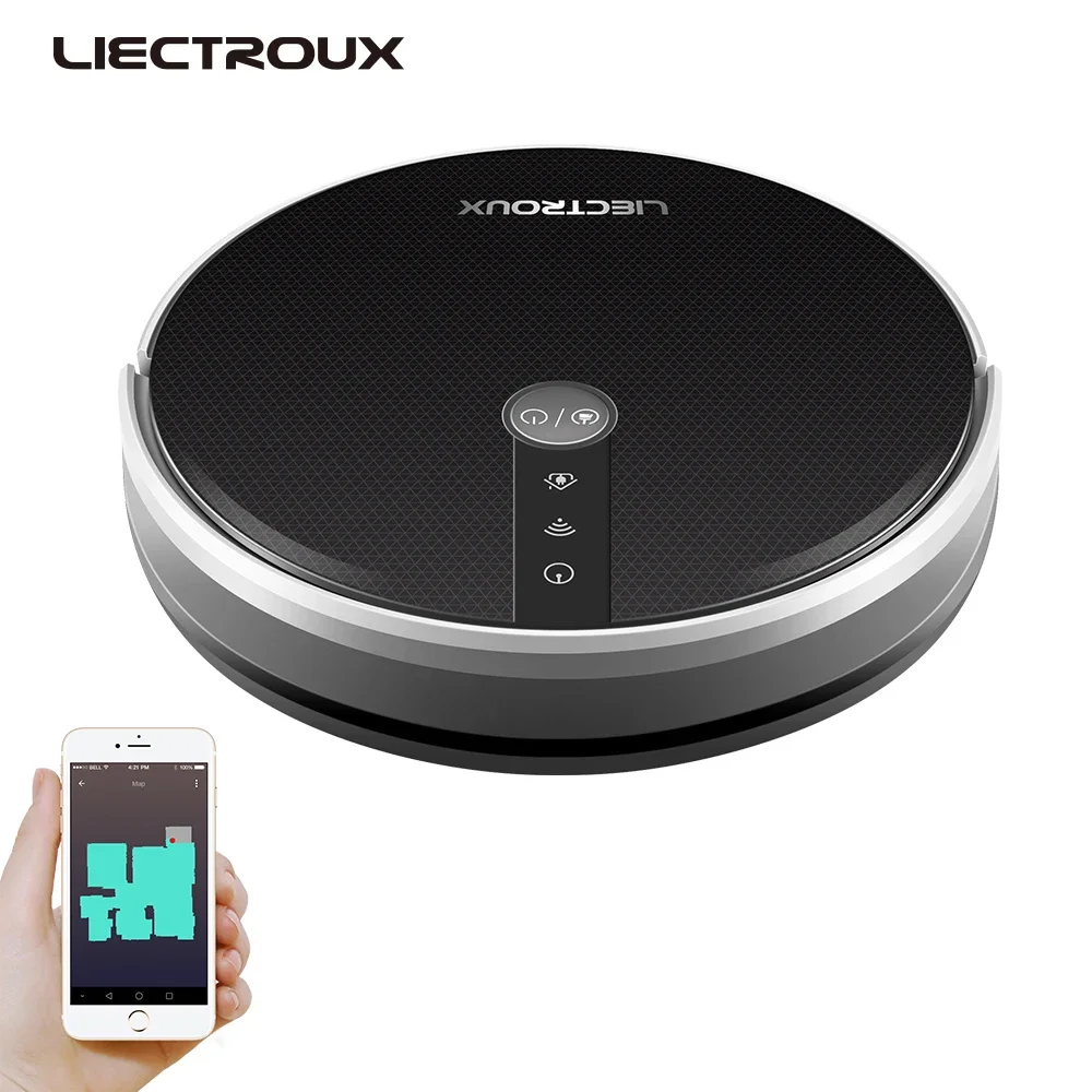 LIECTROUX C30B Map Navigation Robot Vacuum Cleaner