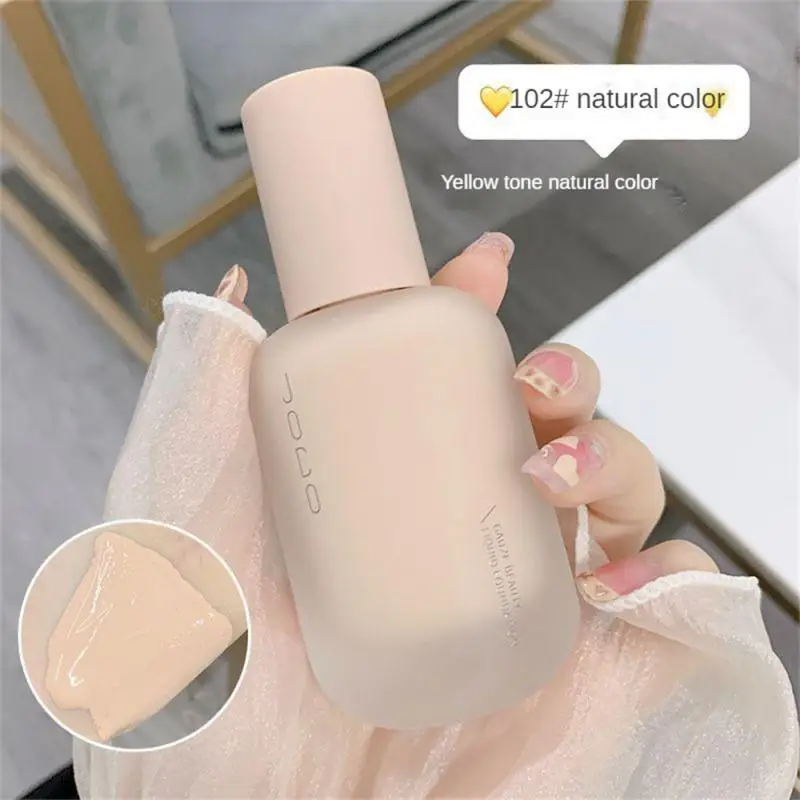 1PC Liquid Foundation Full Concealer Waterproof Base Brighten Whitening Cover Dark Circles Matte Face Foundation Makeup Cosmetic