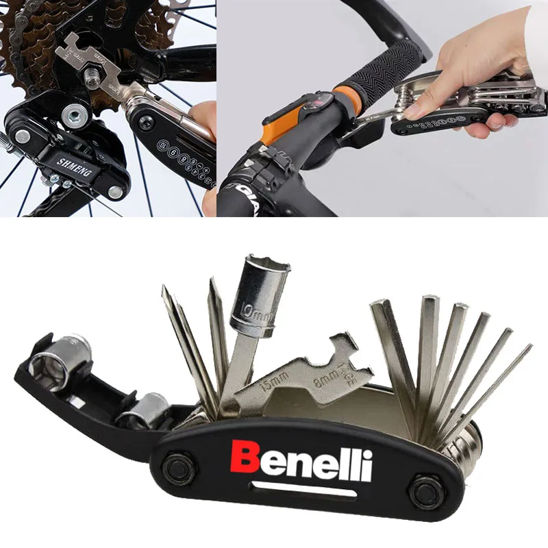 

Для Benelli TRK702 TRK 702 X TRK 502x 502 251 Leoncino BJ 500 250 TNT 125 300 Набор многофункциональных инструментов для ремонта мотоцикла с ЧПУ