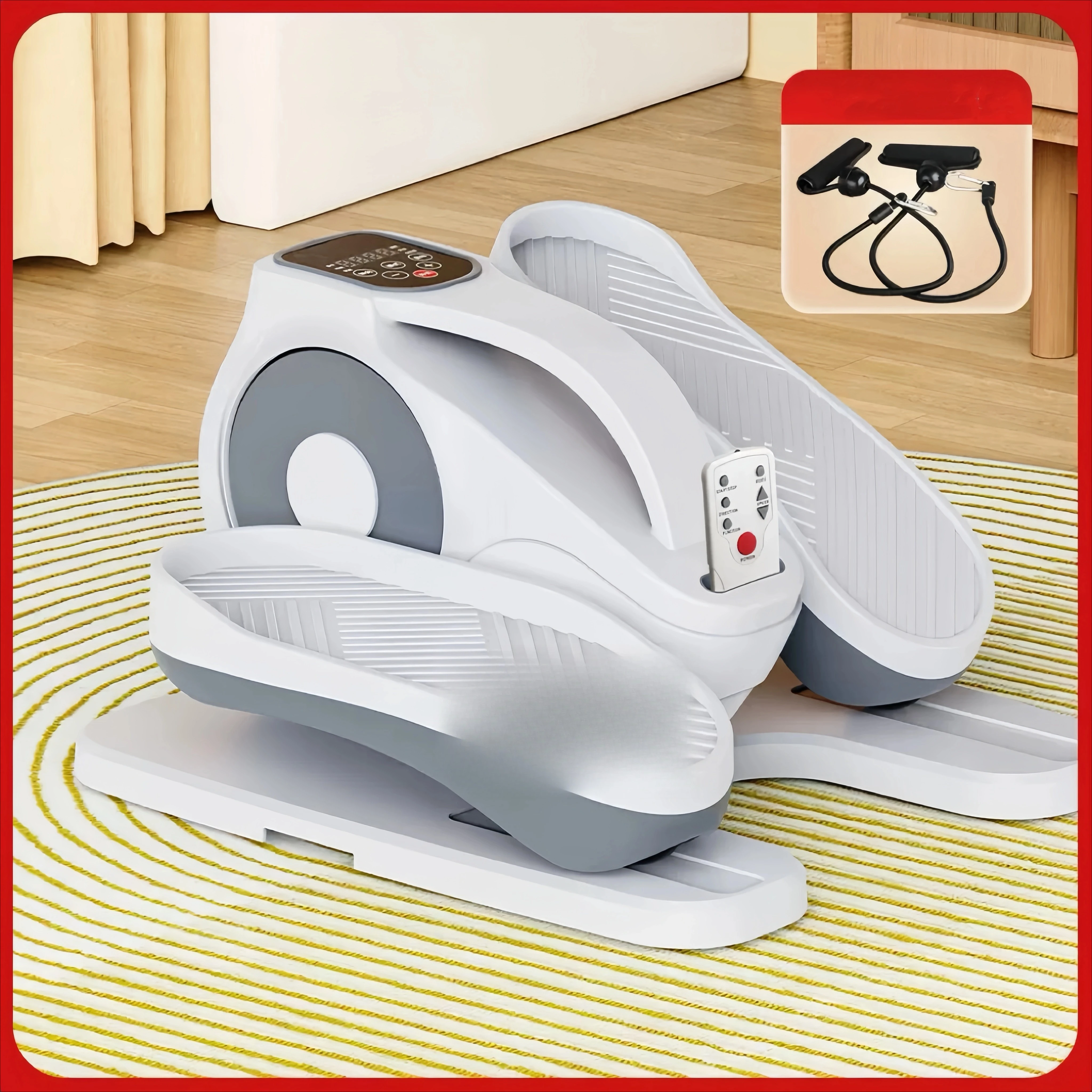 Factory Best-SellerUnderstage elliptical motion machine, fully assembled, silent and portable ABS material 60W motor