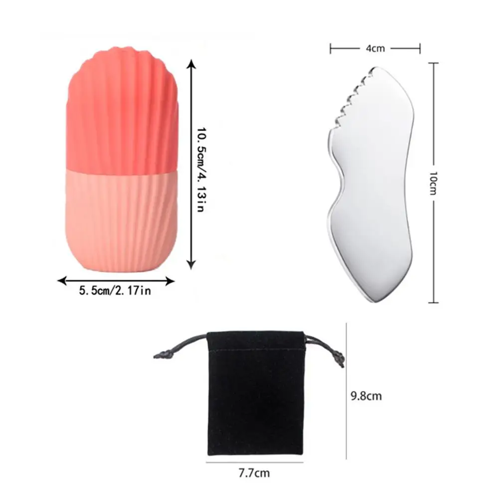 1 stks Siliconen Ijsblokjesbakken Schoonheid Lifting Ice Ball Gezicht Massager Contouring Eye Roller Gezichtsbehandeling Verminder Acne Huidverzorging