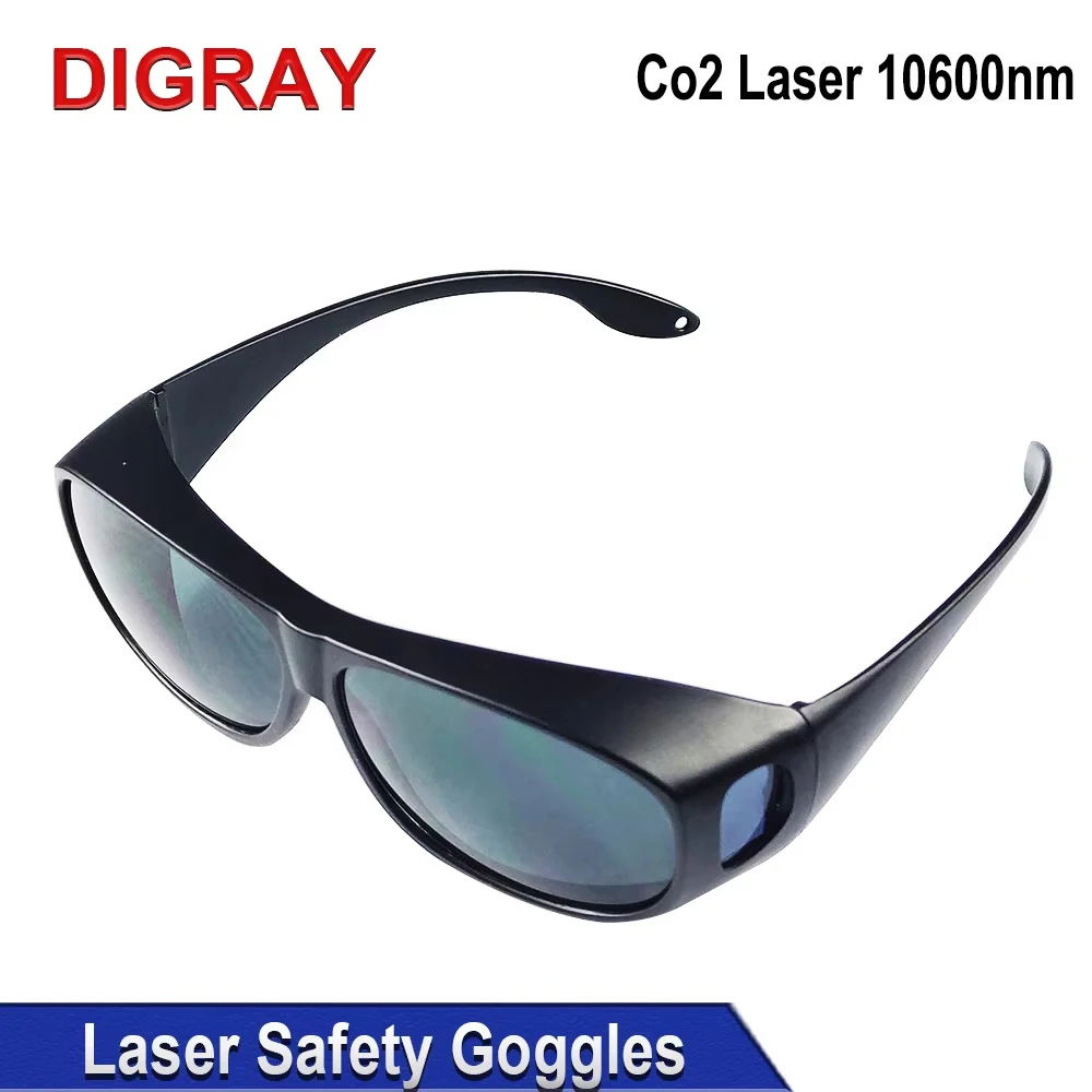 DIGRAY CO2 OD6+ Laser Safety Glasses For Marking Cutting Machine Parts 10600nm Protective Eyewear Goggles